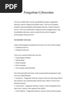 Download Pengertian Cybercrime by herumurti SN50419304 doc pdf