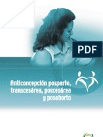 anticonceptivos postparto