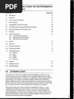 Unit 3 Introduction To Networking Concept: Structure