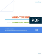 Wind Turbine: Interactive Physics Simulation