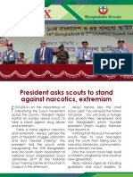 Inbox Inbox: President Asks Scouts To Stand Against Narcotics, Extremism