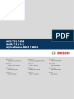 Manual Recicladora Bosch ACS 651 / 751