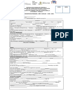 Ficha de Inscripción Primaria Padre Rasquin