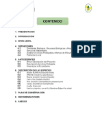 Modelo de Plan de Conservación