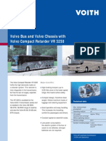 Volvo Bus and Volvo Chassis With Volvo Compact Retarder VR 3250