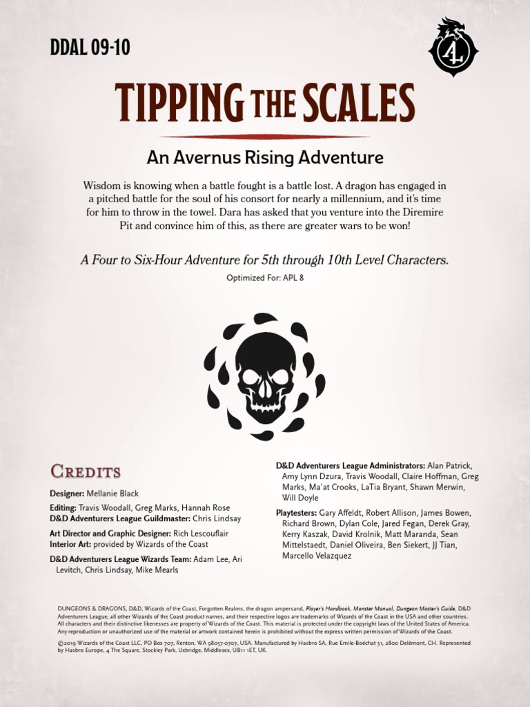Curse of Strahd - Table of Contents Released - Tribality