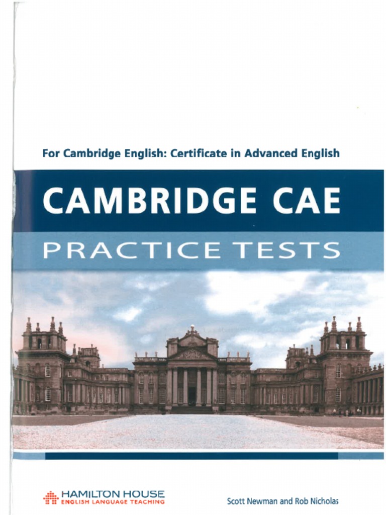 Cae Practice Tests Student s Book Key