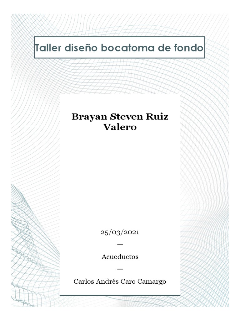 Taller 1 Segundo Corte Pdf