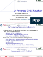 Low-Cost High-Accuracy GNSS Receiver: Dinesh Manandhar