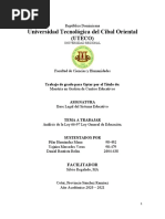 ANALISIS DE VARIAS LEYES  Y DECRETOS