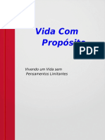 Vida com Propósito: Pensamentos que Limitam