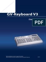 GV-KeyboardV3 User Manual (KBV3-F-EN)