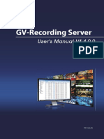 GV-Recording Server User Manual (RSV14-UM-A-EN)