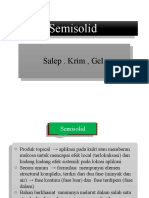 Semisolid Salep Krim Gel