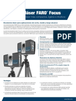 MA-RF-6214 - FARO Laser Scanner Focus M&S Tech Sheet - ES