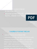 1.takrifan Dan Fungsi Komunikasi