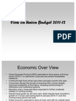 Union Budget 2011-2012(adil uchila)