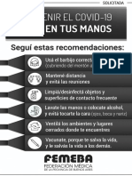 Prevenir el Covid-19 está en tus manos