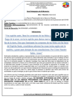 Guia de Biologia III Momento 5 Año A, B, C, D, E