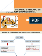 Aula 01 Mercado de Trabalho e Mercado Em Psicologia Organizacional