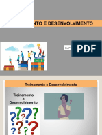 Aula 05 Treinamento e Desenvolvimento - Planejamento de Carreira