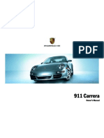 Porsche 911 Carrera Owners Manual 121007
