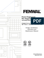 Fenwal Engineered Fire Suppression System: Design, Installation, Operation and Maintenance Manual