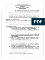 Taller TEORIA ECONÓMICA Oferta, Demanda y Punto de Equilibrio