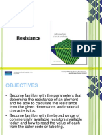 Resistance: Publishing As Pearson (Imprint) Boylestad