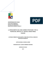 TESIS - La Problematica Del Bien Juridico Protegido Por La Figura Del Artc°lo 411 Ter Del Codigo Penal Chileno