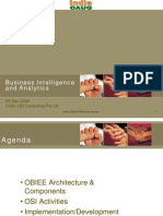 Business Intelligence and Analytics: 05-Dec-2008 Chitti, OSI Consulting PVT LTD