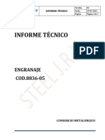 Inf. Tecnico Engranaje 8836-05 - Comesa-Fusionado