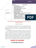 PORTFOLIO SERVIÇO SOCIAL 6 e 7 Sem em Tempos de Pandemia Direitos Sociais e Políticas SociaisL