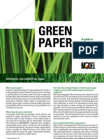 Green Paper: A Guide To Grass Paper by Model
