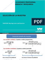 Semana 15 Seleccion de La Muestra