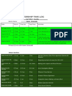 Mentorship Time Log