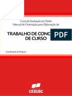 Trabalho de Conclusão de Curso