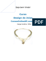 Curso de Desigmer de Joias.