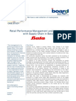 Retail Performance Management and Integration With Supply Chain in Bata