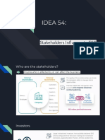 IDEA 54 - Stakeholders Influence To ESG