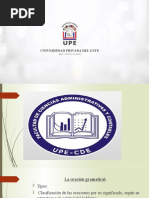 La Oracion Gramatical