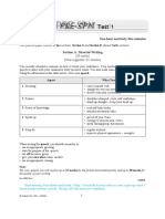 Modul Aktiviti Pintar Bestari English Year 4 Pre SPM Test 1 Answers1