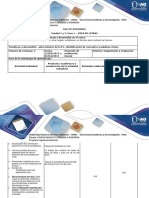 Guía de Actividades y Rubrica de Evaluación Unidad 1 y 2 - Fase 1 Sopa de Letras