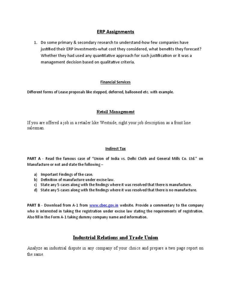 ERP Investment Justification Insights | PDF | Layoff | Car