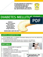 Dietoterapia de Diabetes Mellitus Tipo I