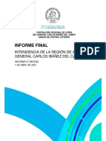 Informe Final Nº 395-2020 Intendencia Región de Aysén Sobre Segunda Etapa Programa Alimentos Abril-21