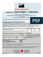 Canadian Charter Rights - Individuals Updated