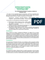 Taller # 5: Aplicación Contaminantes Prioritarios en Química y Modelos de Evaluación Verde