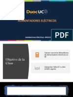 Calcular secciones eléctricas BT