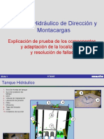 Sistema hidráulico de dirección y montacargas HD1500